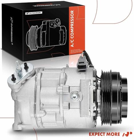 A-Premium Air Conditioner AC Compressor with Clutch Compatible with Ram ProMaster 1500 2014-2017, ProMaster 2500 2014-2018, ProMaster 3500 2014-2018, 3.0L in Saudi Arabia