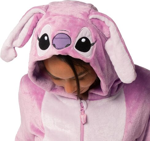 Disney Lilo And Stitch Onesie For Women, Angel Women Onesie, Lilo & Stitch Pajamas, Sizes S To XXL in Saudi Arabia