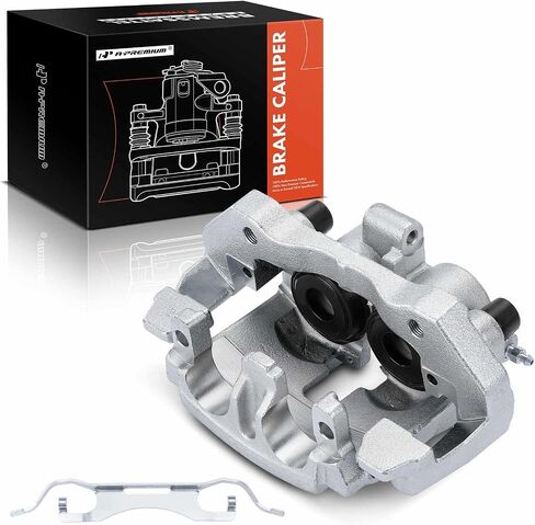 A-Premium Disc Brake Caliper Assembly with Bracket Compatible with Mercedes-Benz GLE300d 2016, GLE350 2016-2018, GLE400 2016-2018, GL350 2013, ML250 2015, ML350 2012-2015, ML400 - Front Left Driver in Saudi Arabia