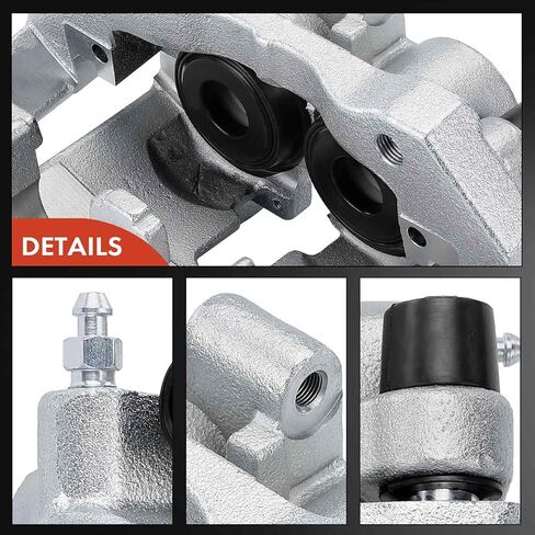 A-Premium Disc Brake Caliper Assembly with Bracket Compatible with Mercedes-Benz GLE300d 2016, GLE350 2016-2018, GLE400 2016-2018, GL350 2013, ML250 2015, ML350 2012-2015, ML400 - Front Left Driver in Saudi Arabia