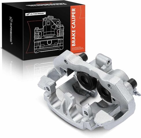A-Premium Disc Brake Caliper Assembly with Bracket Compatible with Mercedes-Benz GLE300d 2016, GLE350 2016-2018, GLE400 2016-2018, GL350 2013, ML250 2015, ML350 2012-2015, ML400 - Front Left Driver in Saudi Arabia