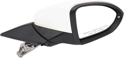 Right Passenger Side Mirror Fit for Volkswagen Golf GTI 2015-2021, White Door Mirror with Turn Signal Heated Power Glass (6 Pins) in Saudi Arabia