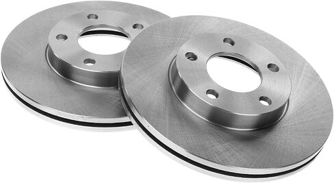 A-Premium 10.94 inch (278mm) Front Vented Disc Brake Rotors + Ceramic Pads Kit Compatible with Select Mazda Models - 3 2004 2005 2006 2007 2008 2009 2010 2011 2012 2013, 6-PC Set in Saudi Arabia