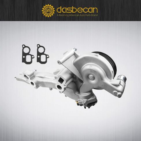 مضخة مياه للمحرك Dasbecan 12685257 متوافقة مع كاديلاك إسكاليد، تشيفي تاهو، سوبربان، سيلفرادو، جي إم سي سييرا 1500، يوكون 2014-2020 يستبدل 12623753 12668985 in Saudi Arabia