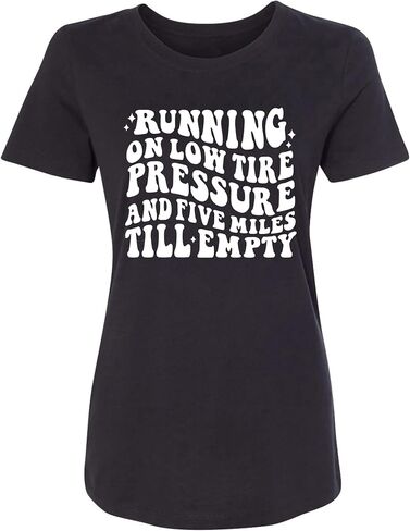 Running On Low Tire Pressure Women's Crewneck tee in Saudi Arabia