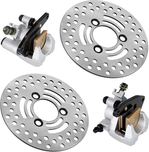 Caltric Front Caliper Brake Disc Pad Compatible with Suzuki Quadsport Z250 LT-Z250 2004-2009 in Saudi Arabia