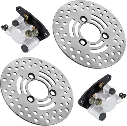 Caltric Front Caliper Brake Disc Pad Compatible with Suzuki Quadsport Z250 LT-Z250 2004-2009 in Saudi Arabia