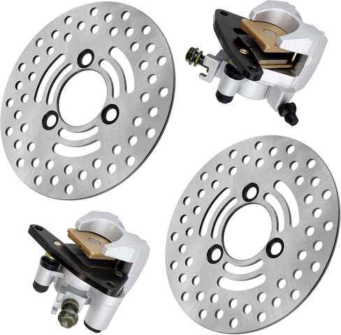 Caltric Front Caliper Brake Disc Pad Compatible with Suzuki Quadsport Z250 LT-Z250 2004-2009 in Saudi Arabia