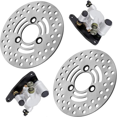 Caltric Front Caliper Brake Disc Pad Compatible with Suzuki Quadsport Z250 LT-Z250 2004-2009 in Saudi Arabia