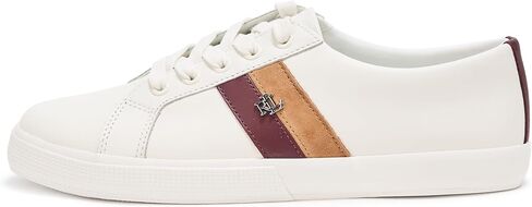 Lauren Ralph Lauren Women's Janson Ii Color-Blocked Leather Sneaker in Saudi Arabia