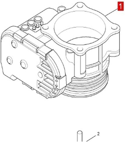 Compatible With MG RX5 RX8 HS GS 2.0T Electronic Throttle Assembly Throttle Valve Body 10710519 10185235 10165143 F01R00Y095 in Saudi Arabia