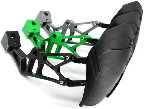 واقي الطين للدراجة النارية K&awasaki Z1000 Z1000SX 2010-2019 لملحقات N&INJA 1000 مزيل واقي الطين الخلفي للدراجات النارية وذيل مرتب ودعامة خلفية للإطارات من الطين (أخضر) in Saudi Arabia