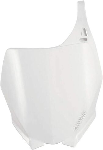 Acerbis Front Number Plate White for Yamaha YZ250F 2006-2009 in Saudi Arabia