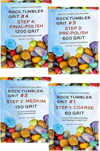 Rock Tumbling Ceramic Filler Media 1lb, Non- Abrasive Ceramic Pellets for All Type Tumblers in Kuwait