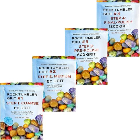 Rock Tumbling Ceramic Filler Media 1lb, Non- Abrasive Ceramic Pellets for All Type Tumblers in Kuwait