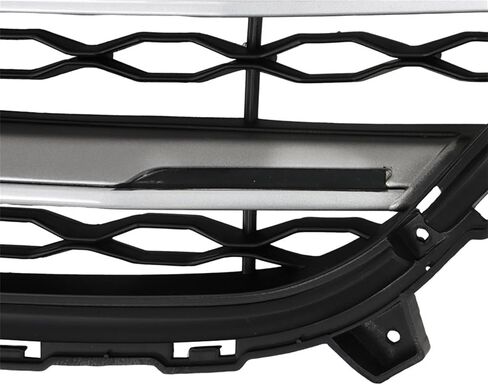 munirater Black Front Bumper Middle Grille Replacement for 2016 Elantra GT in Saudi Arabia