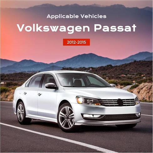 KARPAL المصد الأمامي السفلي للشبكة وغطاء خفيف للضباب متوافق مع 2012 2013 2014 2015 VW Volkswagen Passat in Saudi Arabia
