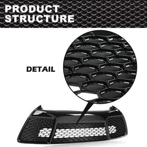 New Front Bumper Grille Compatible With 2007-2008 Toyota Yaris Sedan(4 door model) Black 5311252240,TO1036108 in Saudi Arabia