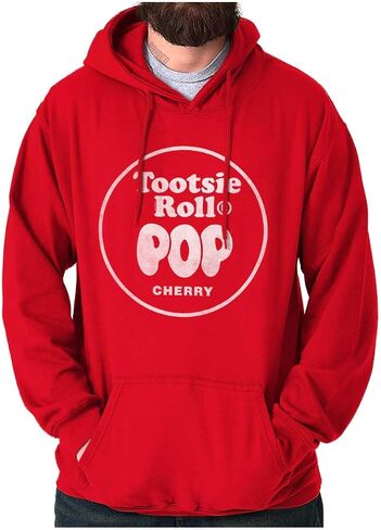 Brisco Brands Tootsie Roll Pop Banana Flavored Candy Hoodie Sweatshirt Women Men in Saudi Arabia