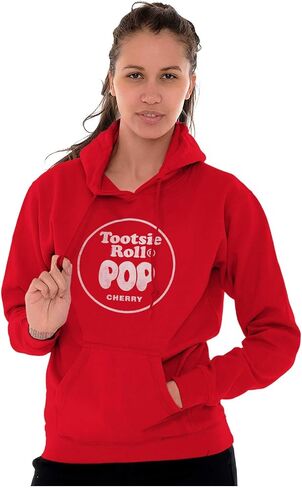 Brisco Brands Tootsie Roll Pop Banana Flavored Candy Hoodie Sweatshirt Women Men in Saudi Arabia