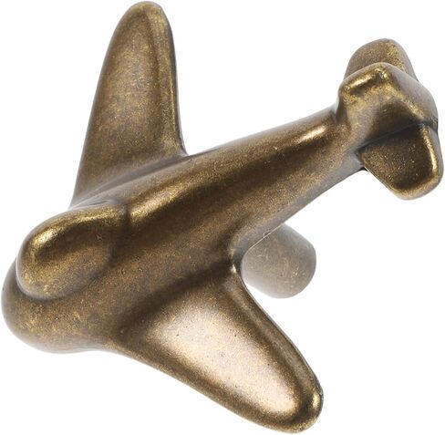 Metal Aircraft-Shaped Decorative Pull Handle for Boy Girl's Wardrobe Unique Design Elegant Finish for Dressers and Cabinets Easy Installation in Saudi Arabia