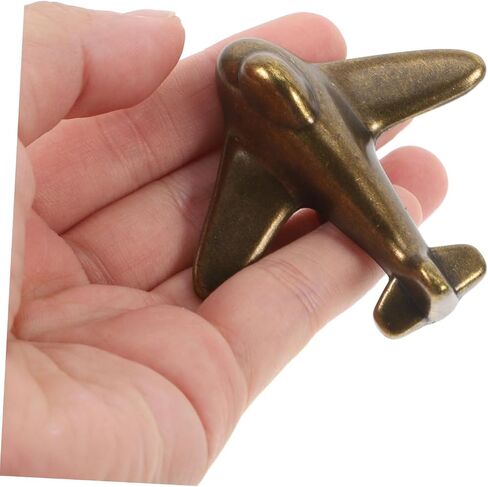 Metal Aircraft-Shaped Decorative Pull Handle for Boy Girl's Wardrobe Unique Design Elegant Finish for Dressers and Cabinets Easy Installation in Saudi Arabia