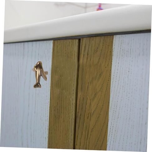 Metal Aircraft-Shaped Decorative Pull Handle for Boy Girl's Wardrobe Unique Design Elegant Finish for Dressers and Cabinets Easy Installation in Saudi Arabia