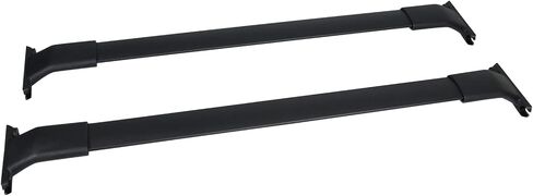 FREEMOTOR802 Compatible with 2013-2016 Mazda CX-5 Cross Bar, Factory Style Unpainted Black Aluminum Top Roof Rack Crossbars in Saudi Arabia