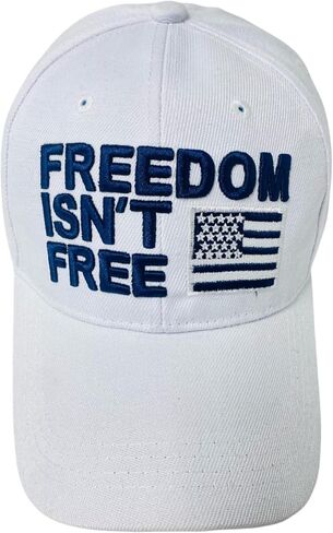 Unisex Embroidered Patriotic Freedom Isn’t Free Baseball Cap in Saudi Arabia