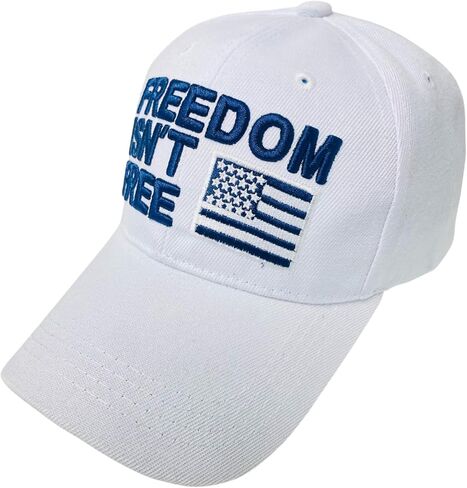 Unisex Embroidered Patriotic Freedom Isn’t Free Baseball Cap in Saudi Arabia