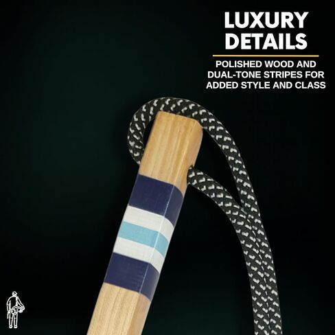 Golf Brush Made from Hickory Wood, Golf Club Groove Cleaner with Secure Clip Attachment for Bags and Carts - Golf Gifts for Men in Saudi Arabia