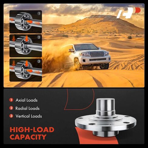 A-Premium 2 x Front Wheel Hub Assembly Compatible with Volkswagen Passat 1998-2005 & Audi A4 1997-2002, A4 Quattro 1997-2002 in Saudi Arabia