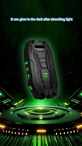 غطاء مفتاح Kia Key Fob مع مفتاح، حماية حافظة مفاتيح ثقيلة متوافقة مع Kia Cadenza Forte Forte5 K5 Niro Rio Seltos Sorento Soul Sportage Stinger Telluride (أسود) in Kuwait