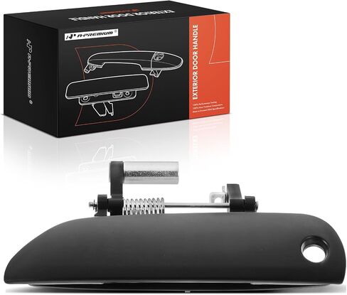 A-Premium Front Left Driver Side Exterior Door Handle with Keyhole Compatible with Honda Fit 2009 2010 2011 2012 2013, Primed Black, Replace# 72180-TF0-013Z, 72180-TK6-A01ZE in Saudi Arabia