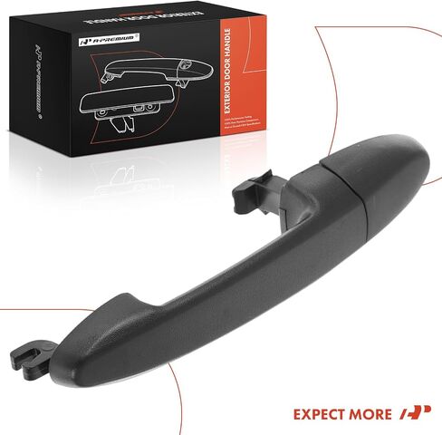 مقبض باب خارجي أمامي يمين أو خلفي يسار أو خلفي يمين A-Premium متوافق مع Ford Escape 2001-2012 وMazda Tribute 2008-2011 وMercury Mariner 2005-2011، أسود مزخرف in Saudi Arabia