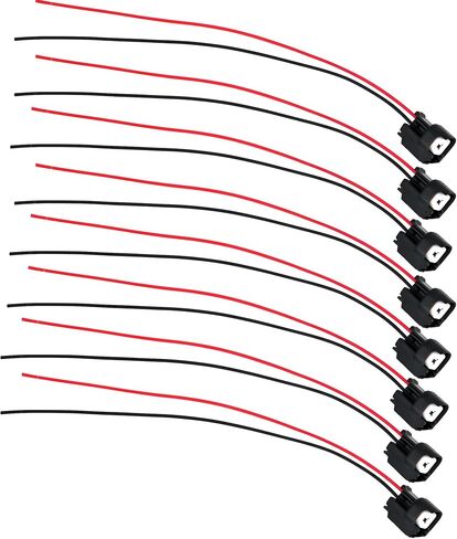 Michigan Motorsports Fuel Injector connector pigtail EV6 USCAR Fitment for LS2 LS3 LS7 LS9 GM Ford EV14 Applications in Saudi Arabia