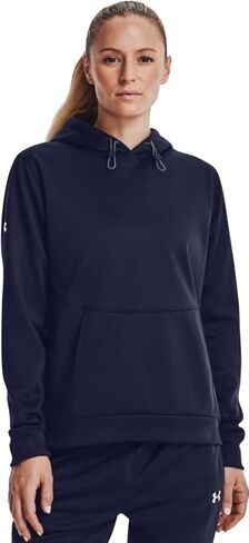 Under Armour Womens Storm Fleece Hoody Midnight Navy MD in Kuwait
