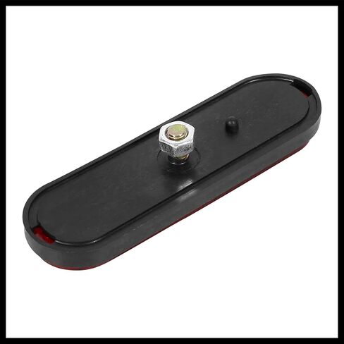 Pair M6x1.0 Red Oval Universal Screw Mount Reflective Warning Reflector for Motorcycle Bike Durable Material in Saudi Arabia