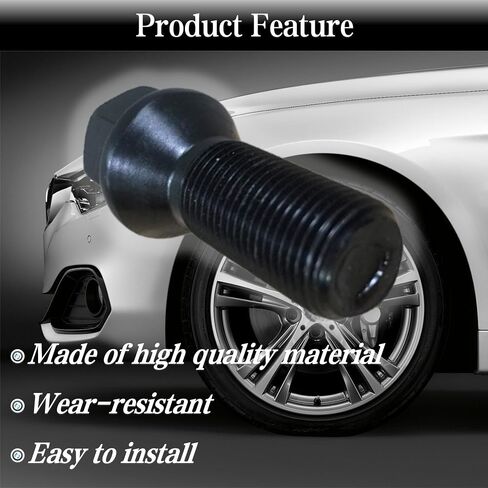 36136781151 مسمار العروة العجلة M14 x 1.25 يناسب BMW F30 F35 F10 F25 X3 E70 X5 (20 قطعة) in Kuwait