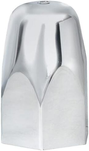 UNITED PACIFIC 10084 Wheel Lug Nut Cover Set, 1.5" x 2 3/4", Chrome, Plastic, Tall, Push-On Style in Saudi Arabia