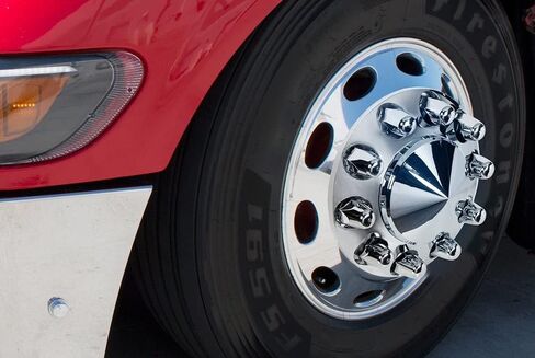 UNITED PACIFIC 10084 Wheel Lug Nut Cover Set, 1.5" x 2 3/4", Chrome, Plastic, Tall, Push-On Style in Saudi Arabia