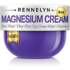 Magnesium Cream Leg Cramps: Soothing Lotion with Magnesium Glycinate, Malate, & Chloride in Saudi Arabia