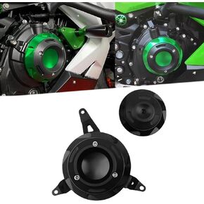 For Ninja 500 ninja 500 2024 2025 accessories CNC engine protection anti-fall side cover motorcycle engine stator guard side guard protective shell (green) in Kuwait