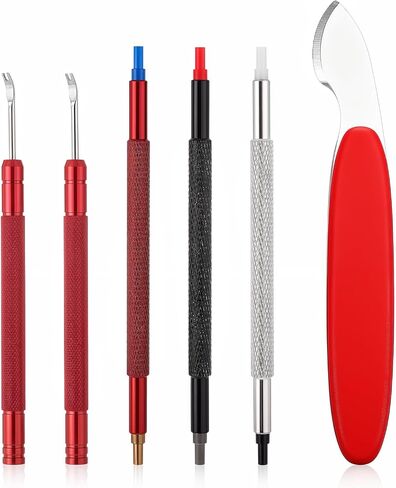 6 Pcs Watch Hands Repair Tool Kit, Watch Hand Setting Tool, Watchs Hand Remover, Pointer Adjustment Tools in Saudi Arabia