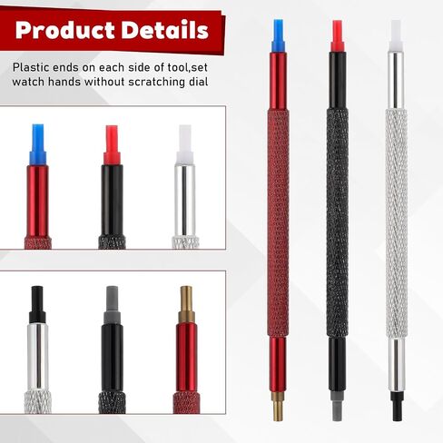 6 Pcs Watch Hands Repair Tool Kit, Watch Hand Setting Tool, Watchs Hand Remover, Pointer Adjustment Tools in Saudi Arabia