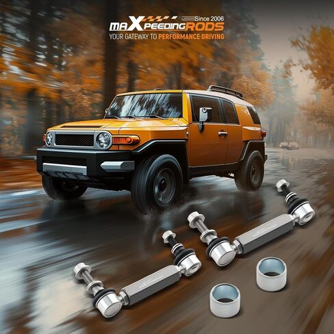maXpeedingrods 0-3" Adjustable Sway Bar End Links for Toyota 4Runner 2003-2024, for Toyota FJ Cruiser 2007-2014 in Saudi Arabia