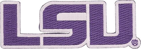 Desert Cactus LSU Patch – Embroidered Iron On/Sew On Applique for Blazers, Jackets, Backpacks, Bags, Hats & Tactical Gear – LSU Tigers (Patch - Design E) in Saudi Arabia
