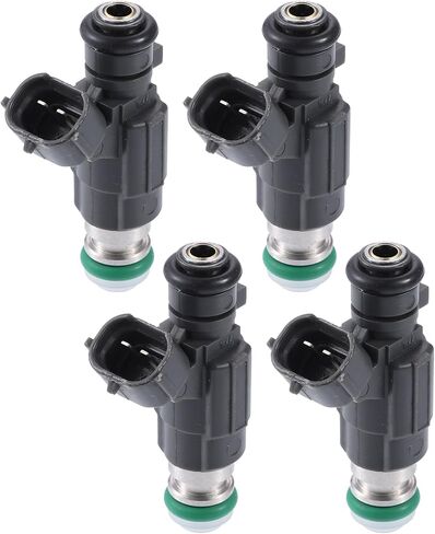 X AUTOHAUX 4 قطعة 16600-AE060 FBJC101 حاقن الوقود لنيسان ألتيما 2002-2005 لنيسان ماكسيما 2002-2003 لنيسان مورانو 2003 3.5L VQ35DE VK45DE in Saudi Arabia