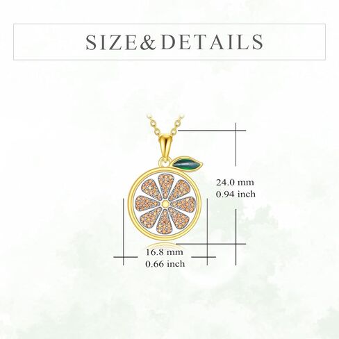 Cute Fruits Necklace Sterling Silver Pineapple/Strawberry Pendant Fruits Jewelry for Women Gifts in Kuwait