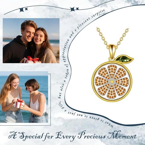 Cute Fruits Necklace Sterling Silver Pineapple/Strawberry Pendant Fruits Jewelry for Women Gifts in Kuwait